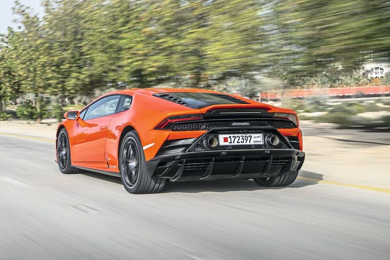 Im neuen Huracan Evo röhrt das 640 PS starke Aggregat aus dem vormaligen Spitzenmodell der Baureihe, dem Huracan Performante.  (Bild: Lamborghini )