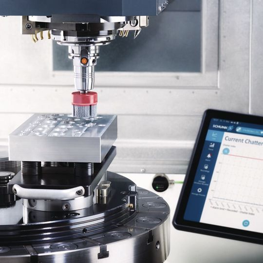 The smart toolholder Itendo2 provides real-time data directly from the tool and detects wear early on. With easy connect and easy monitor, Schunk now provides two new enhanced digitalisation stages. The smart toolholder Itendo2 provides real-time data directly from the tool and detects wear early on. With easy connect and easy monitor, Schunk now provides two new enhanced digitalisation stages.