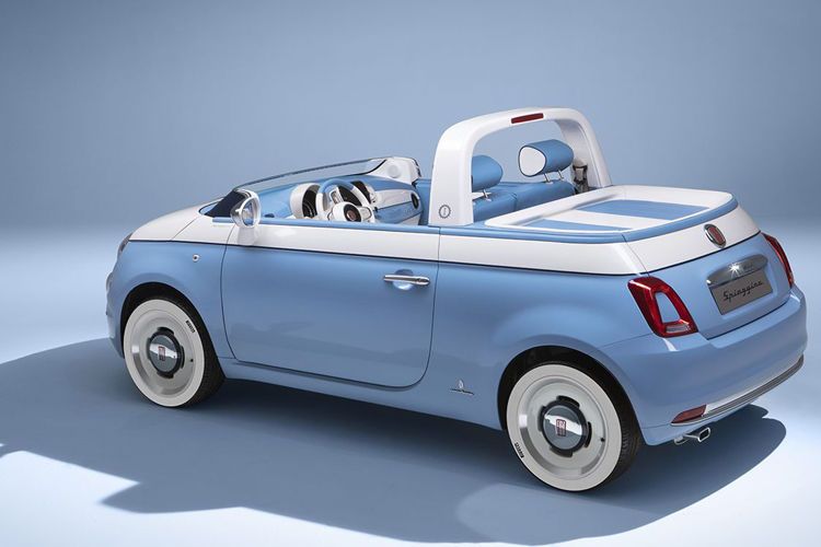 Ob das Fahrzeug mit hoher oder gekürzter Windschutzscheibe in Kleinserie geht, ist noch nicht bekannt. (Bild: Fiat)