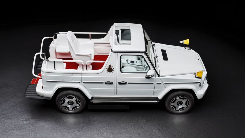 Was der Spezialumbau gekostet hat, ist nicht bekannt. (Bild: Mercedes-Benz)