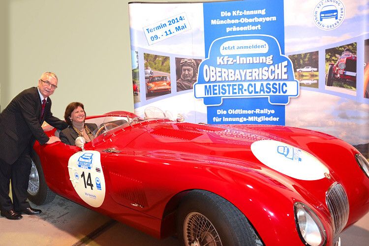 Die Oberbayerische Meister-Classic steht unter der Schirmherrschaft von Klaus-Dieter Breitschwert, Präsident des bayerischen Kfz-Gewerbes, und der bayerischen Staatsministerin Ilse Aigner. (Foto: privat)