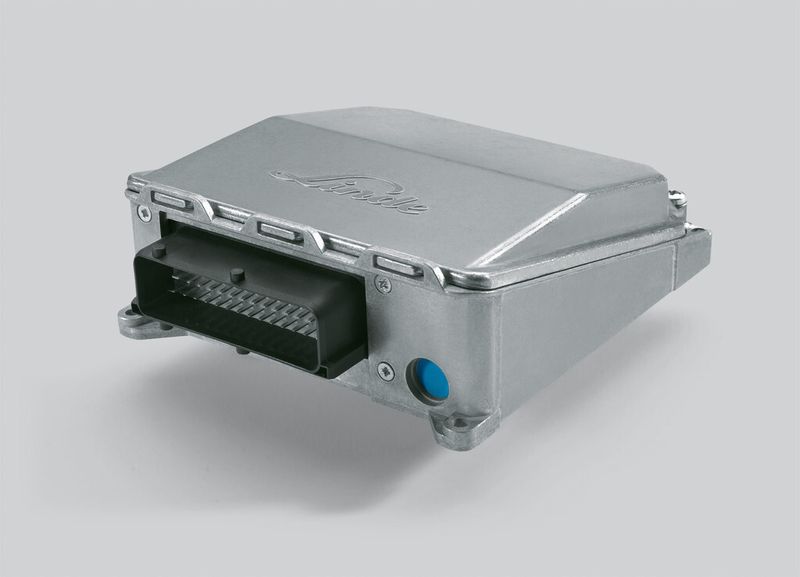 Die Steuerung LINC 1 regelt die Antriebsfunktionen und kommuniziert u. a. mit Bordcomputer und Batteriemanagement. (Bild: Linde)