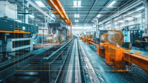 Optimiertes Engineering für die dezentrale Automatisierung: Der Hybrid-Steckverbinder B23 von Binder reduziert die Komplexität der Verkabelung und spart wertvollen Bauraum in modernen Anlagen. (Bild: © SiSter-AI-Art/stock.adobe.com - generiert mit KI)
