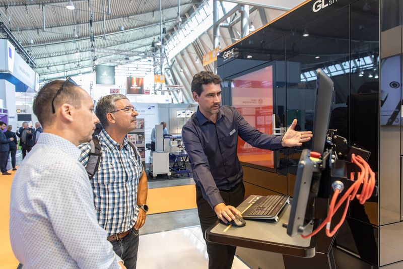 Impressionen von der Lasys 2022. (Bild: Landesmesse Stuttgart GmbH)