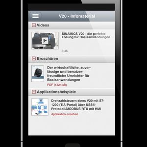 Videos, Broschüren sowie technische Dokumente unterstützen den Nutzer gezielt bei der Auswahl.