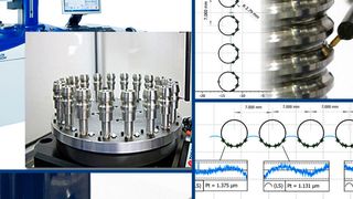 Taylor Hobson Talyrond Carousel / Führungs- und Kugelumlaufspindelmessung / Lupho-Scan 3D Messung. (Bild: Ametek)