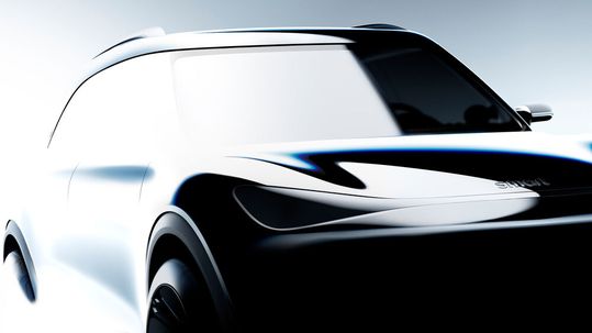 Ein schemenhafter Blick in die Zukunft: Smart nimmt Abschied vom Kleinstwagen.(Bild:  Smart)