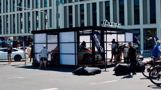 Lexus tourt mit seinem Pavillon bis September durch sechs deutsche Städte. (Lexus)