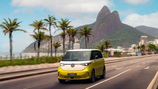 Volkswagen will 15 neue Modelle bis zum Jahr 2025 auf den brasilianischen Markt bringen. Eines davon ist der elektrisch angetriebene ID Buzz. (Bild: Volkswagen AG)