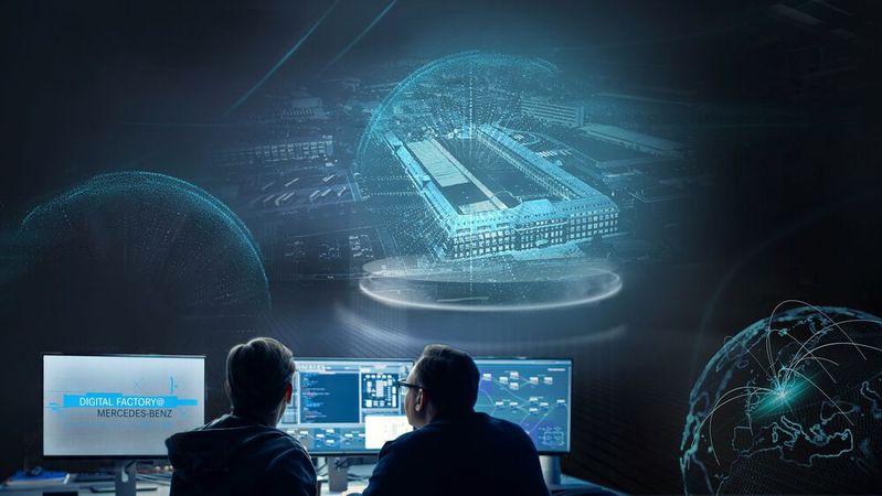 Mercedes-Benz hat den „Microsoft Intelligent Manufacturing Award“ 2024 gewonnen, für die „MO 360 Data Platform“.(Bild:  © Mercedes-Benz AG)
