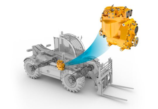 ICVD für Baumaschinen: der hydrostatische Fahrantrieb.(Bild:  Comer Industries)