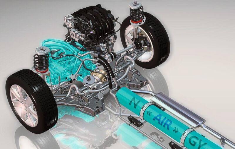 Der Lufthybrid sollte bei Peugeot kostengünstige Hybridantriebe ermöglichen. (Peugeot)