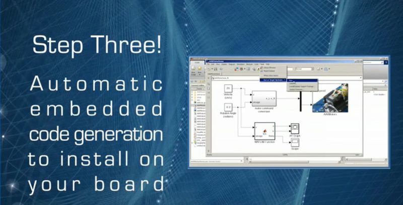 Raspberry-Pi-Motorsteuerung: erstellt mit MATLAB und Simulink (Bild: Farnell element14)