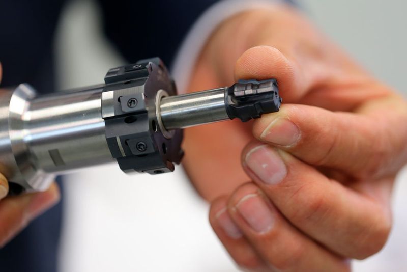 Genial: Modulares Reibsystem mit Innen und aussenspannden Hydrodehnspannfutter, das per additiver Fertigung hergestellt wurde. (Matthias Böhm)