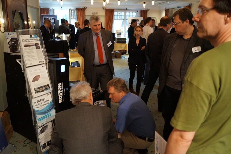 Auch im Showroom herrschte mitunter reges Treiben. (Bild: Boston)