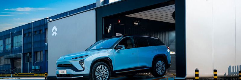 NIO launches its first car and swap station in Norway last year. Others are panned throughout Europe. NIO launches its first car and swap station in Norway last year. Others are panned throughout Europe.