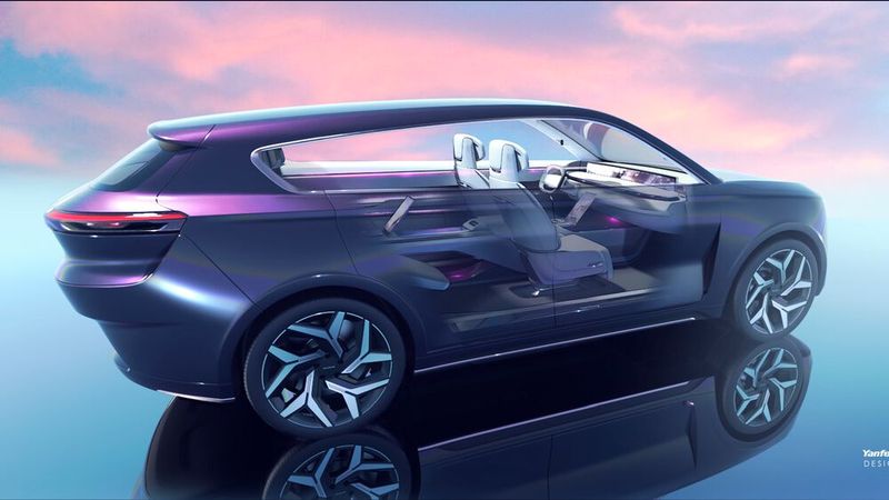 So sieht die Studie als Ganzes aus.  (Bild: Yanfeng)