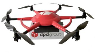 Die erste Zustelldrohne im Linienbetrieb wurde von DPD seit Juni 2014 kontinuierlich weiterentwickelt. (TDB)