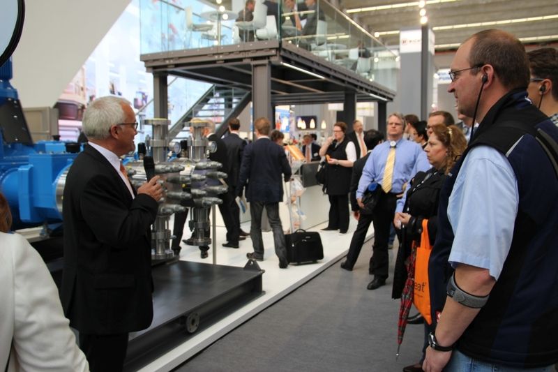 Impressionen von der Achema 2015 in Frankfurt am Main. (Bild: PROCESS)