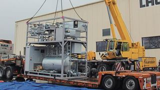 Vormontiert und fertig geliefert: Durch die Montage und Prüfung beim Hersteller bleiben die Umrüstzeiten kurz. (Lauda)