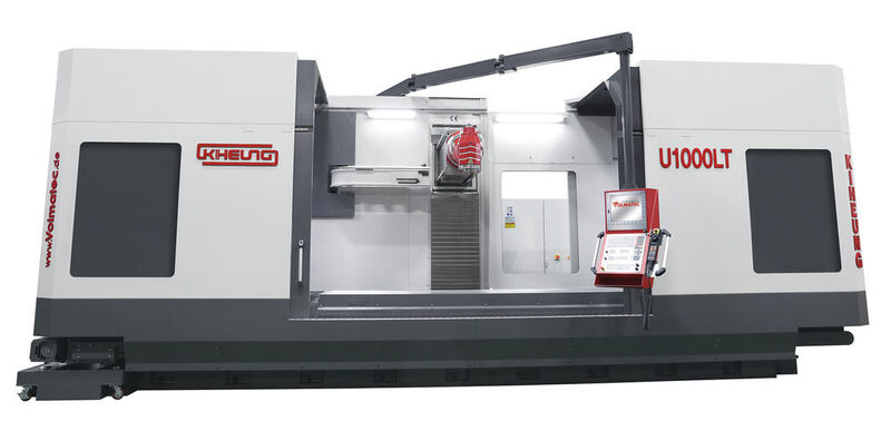 Die U1000LT gehört zur neuen Maschinenbaureihe und ist die erste lineargeführte Maschine im Portfolio von Volmatec CNC-Werkzeugmaschinen. (Bild: Volmatec CNC-Werkzeugmaschinen)