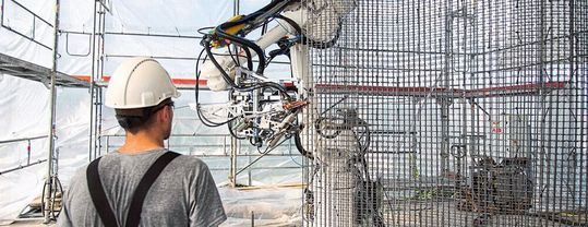 ABB Robotics automatise l’industrie de la construction dans un objectif de sécurité et de développement durable. ABB Robotics automatise l’industrie de la construction dans un objectif de sécurité et de développement durable.