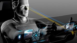 VW setzt bei Zukunftskonzepten für den Innenraum auf Eye-Tracking. (VW)