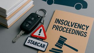 Mietwagen sind noch verfügbar – doch Unsicherheit herrscht über den Fortbestand des Unternehmens. (Bild: KI-generiert)