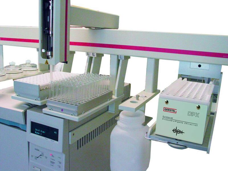 2	 Gerstel-Multi-Purpose-Sampler mit Disposable Pipette Extraction (DPX). (Archiv: Vogel Business Media)