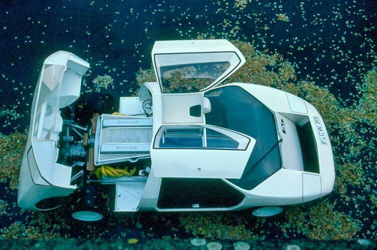 Mit dem CW 311 ging Buchmann das erste und einzige Mal unter die Autobauer/Hersteller. Die 1978 vorgestellte Supersportwagenstudie war auf Porsche- und Mercedes-Komponenten aufbaut. Mitentwickelt hat den Wagen Eberhard Schulz, damals Entwickler bei Porsche und späterer Gründer der Marke Isdera. (Buchmann)