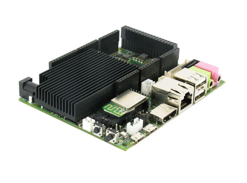 UDOO: ARM-Cortex-A9-Board mit Arduino-Due-Mikrocontroller (Bild: Conrad)