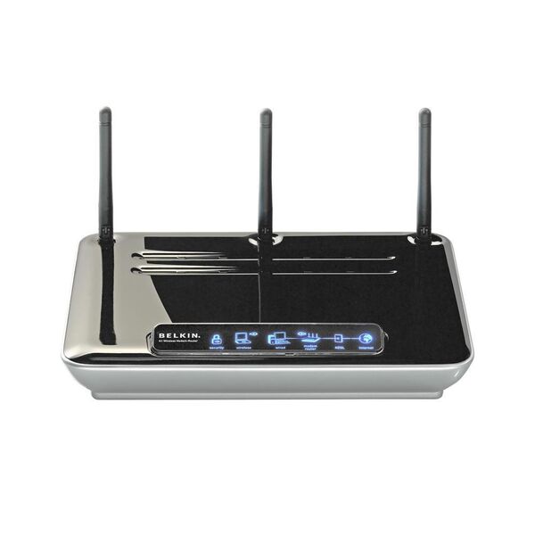 Der ebenfalls neu eingeführte kabellose N1 Router bietet sich für Belkin@Home an. (Archiv: Vogel Business Media)