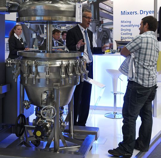Die Schüttguttechnik beschäftigt die Austeller und Besuchre der diesjährigen ACHEMA gleichermaßen. Die Schüttguttechnik beschäftigt die Austeller und Besuchre der diesjährigen ACHEMA gleichermaßen.