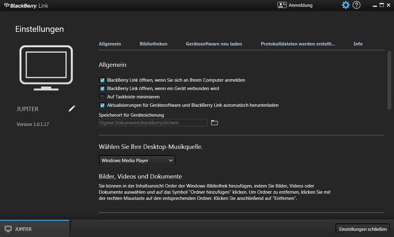 Mit der Software lässt sich auch der private Bereich des Smartphones verwalten. (Bild: Archiv)