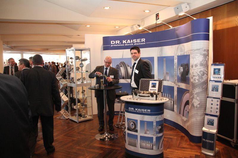 Knapp 34 Aussteller haben sich zum Getpro-Kongress angemeldet. Darunter auch der Erstausrüster für Werkzeugmaschinenhersteller Dr. Kaiser aus Celle. (Bild: Sonnenberg)