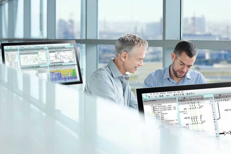 Den gesamten Lebenszyklus im Blick: Comos hebt die klassische Trennung zwischen Anlagenplanung und Anlagenbetrieb auf. (Bild: Siemens)
