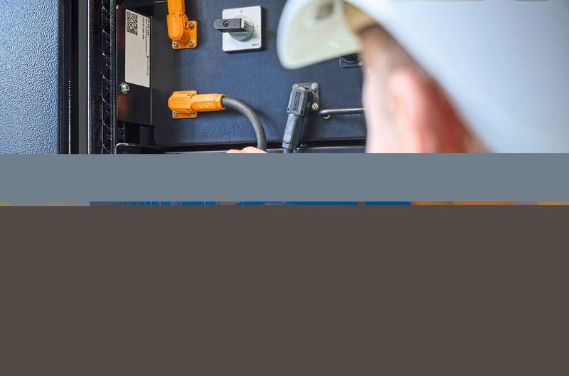 Robuste Komponenten wie die Batteriepolstecker von Phoenix Contact machen jeden mobilen Speicher fit für den Feldeinsatz. (Bild: Phoenix Contact)