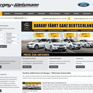 Die Seite www.burgey-weismann.de hat das Autohaus erst kürzlich gestartet.(Foto:  Archiv)