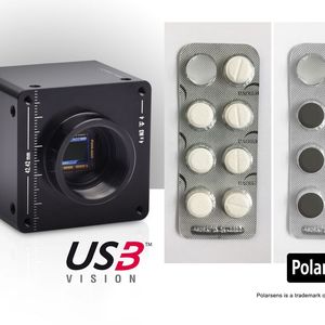 Polarisationskameras lassen eine zuverlässige Überprüfung transparenter oder reflektierender Materialien zu.(Bild:  SVS-Vistek)