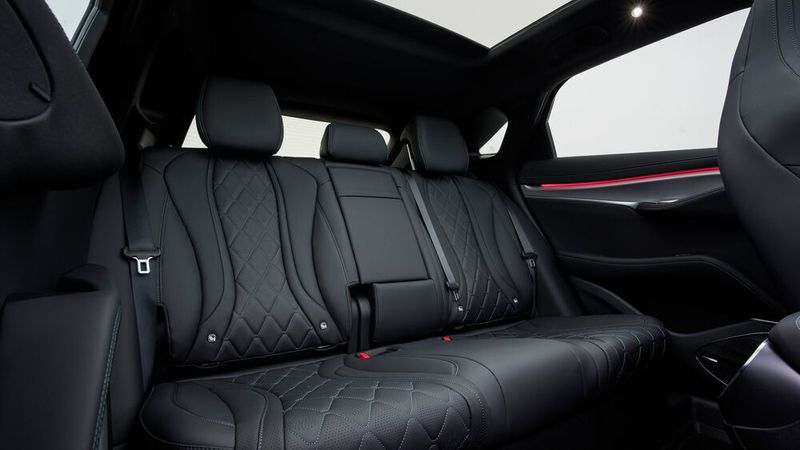 Der lange Radstand sorgt für ausreichend Platz auf den Rücksitzen. (Bild: BYD)