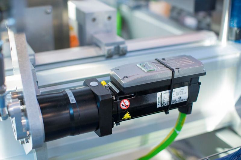 Flexible Komponente: integrierter Servomotor der Lexium 62 ILM Baureihe.  (Bild: Schneider Electric)