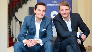 Das Vorstandsduo von Medialine, die Brüder Martin (l.) und Stefan Hörhammer, baut die Systemhausgruppe systematisch aus. (Bild: Medialine)