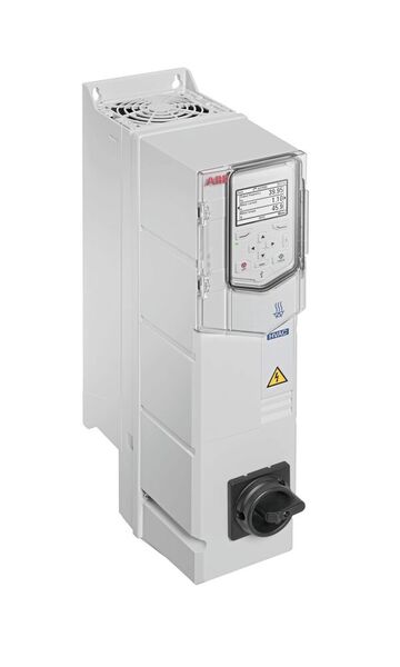 ACH580 Frequenzumrichter verfügen über eine umfassende HLK-Funktionalität zur Regelung von Lüftern, Pumpen und Kompressoren sowie komplexer Einrichtungen wie Klimageräten und Kälteaggregaten. (Bild: ABB )