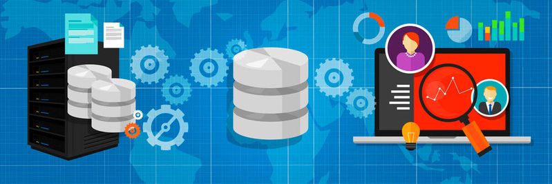 Gemeinsam mit der Datenbasis bildet das für den Zugriff verantwortliche DBMS die eigentliche Datenbank.(©  bakhtiarzein - stock.adobe.com)