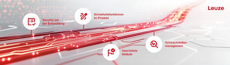 Security ist ein integraler Bestandteil der Sensoren von Leuze.(Bild:  Leuze)