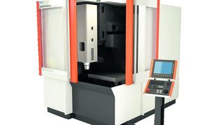 Drei neue Maschinen für die Schwerzerspanung stellt Agie-Charmilles vor: die Mikron HPM 600, HPM 900 und HPM 1200. Bild: Agie-Charmilles (Archiv: Vogel Business Media)