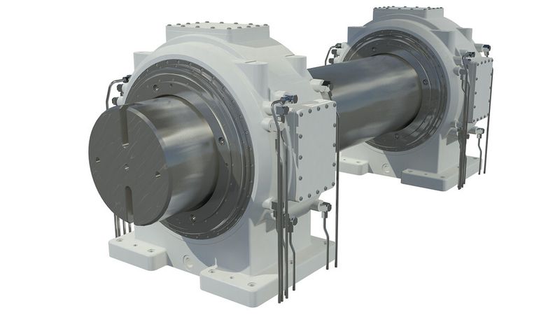 Bild 3: Ring-Lünetten mit Werkstück. (Bild: Rückle)