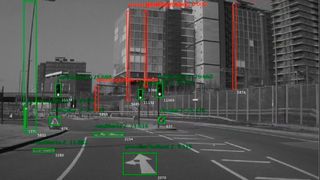 Die Mobileye-Systeme können das Umfeld erfassen und Objekte sowie Markierungen erkennen. (Mobileye)