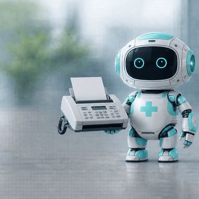 Das KI-Digitalisierungs-Fax: ein Check-up für die Medizintechnik-Branche  (Bild: KI-generiert / Gemini)