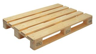 Seit 50 Jahren die natürlichste Sache der Welt: die Europalette. Bild: Gütegemeinschaft Paletten (Archiv: Vogel Business Media)